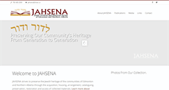 Desktop Screenshot of jahsena.ca